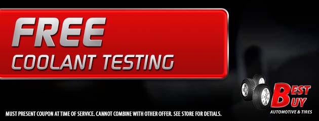 Free Coolant Testing Special